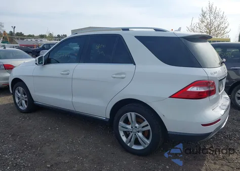 2015 Mercedes-Benz Ml 350 4Matic from USA, damaged, VIN 4JGDA5HB3FA551877